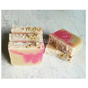Stacked bars of Chamomile and Lavender Soap