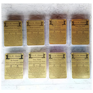 Hand Poured Soy Wax Melts - Essential Blends